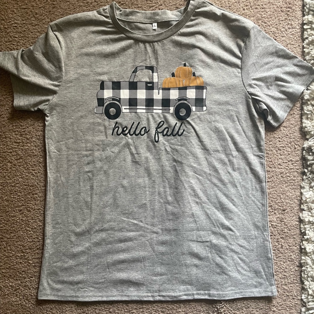 Hello Fall shirt for Fall and Autumn season